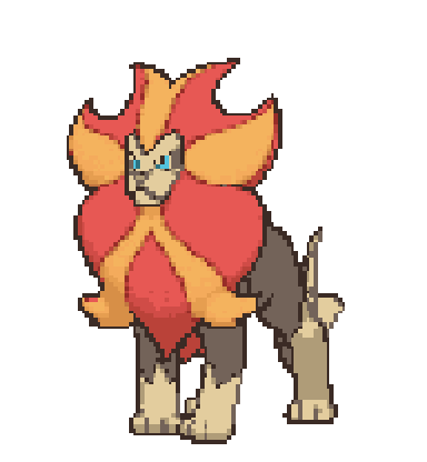 Pyroar (3D) preview